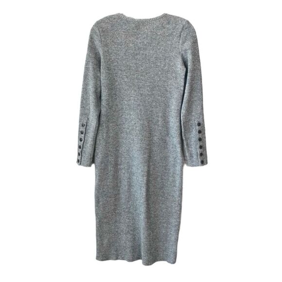 ✨VINCE Knit Fitted Sweater Sz Medium Midi Dress✨ - Picture 6 of 9